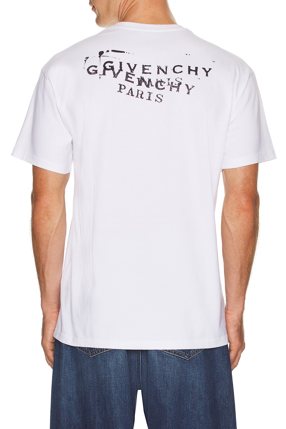 Image 1 of Givenchy Regular Fit T-Shirt in White