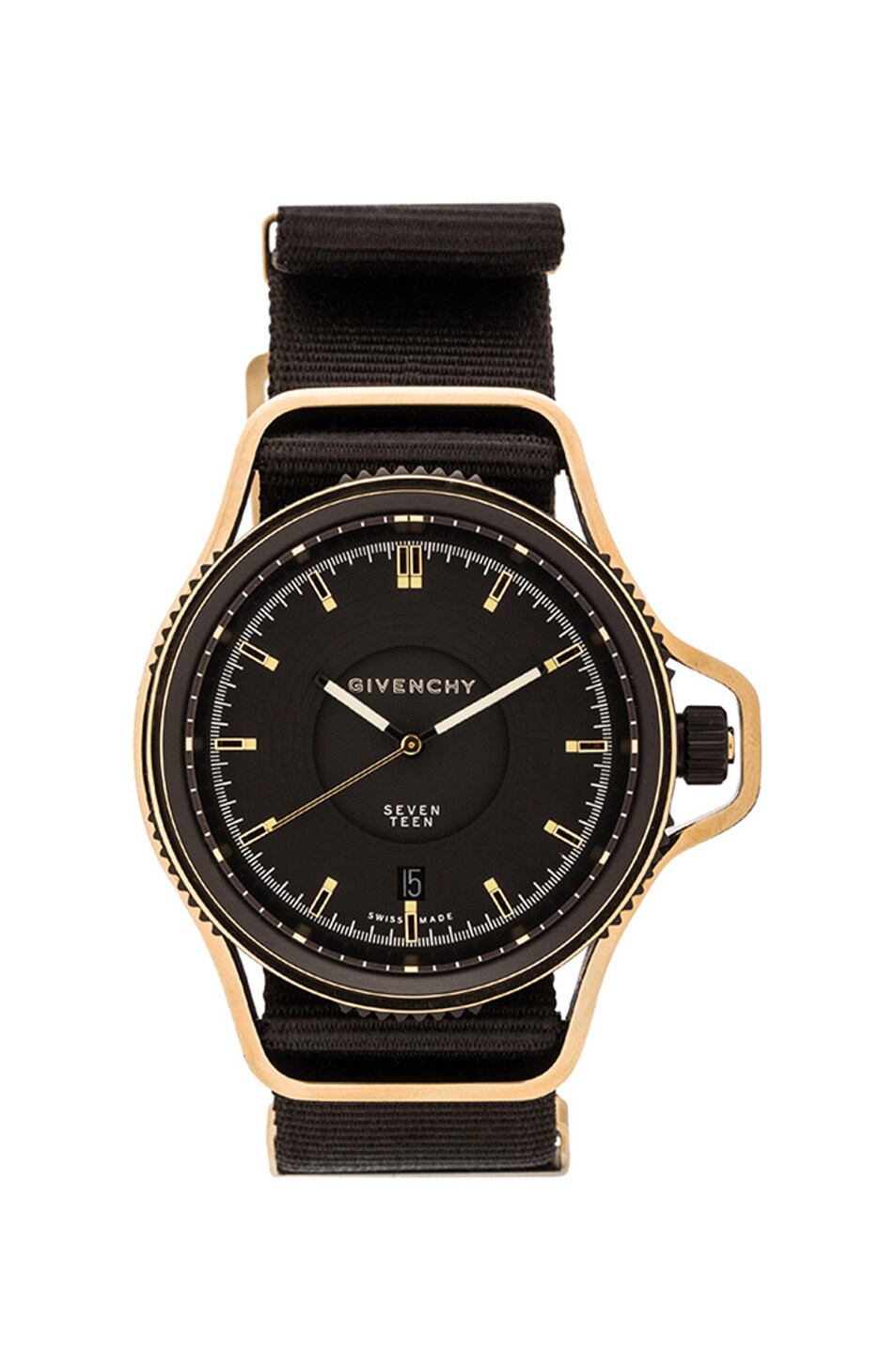 Image 1 of Givenchy Limited Edition Seventeen Watch in Black & Gold