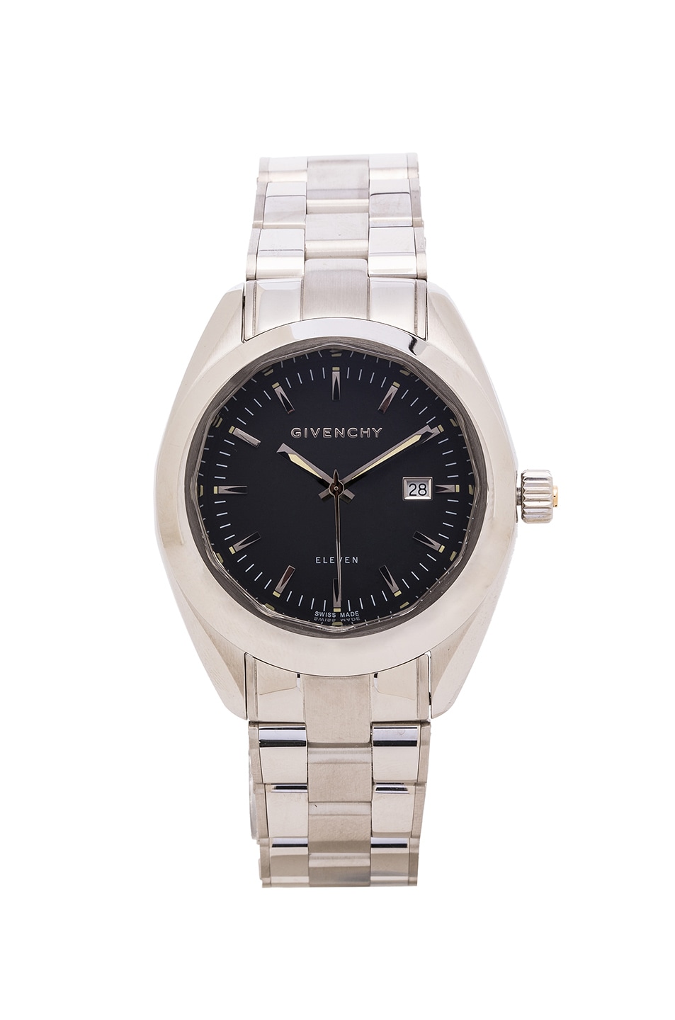 Image 1 of Givenchy Eleven 40MM in Black & Silver