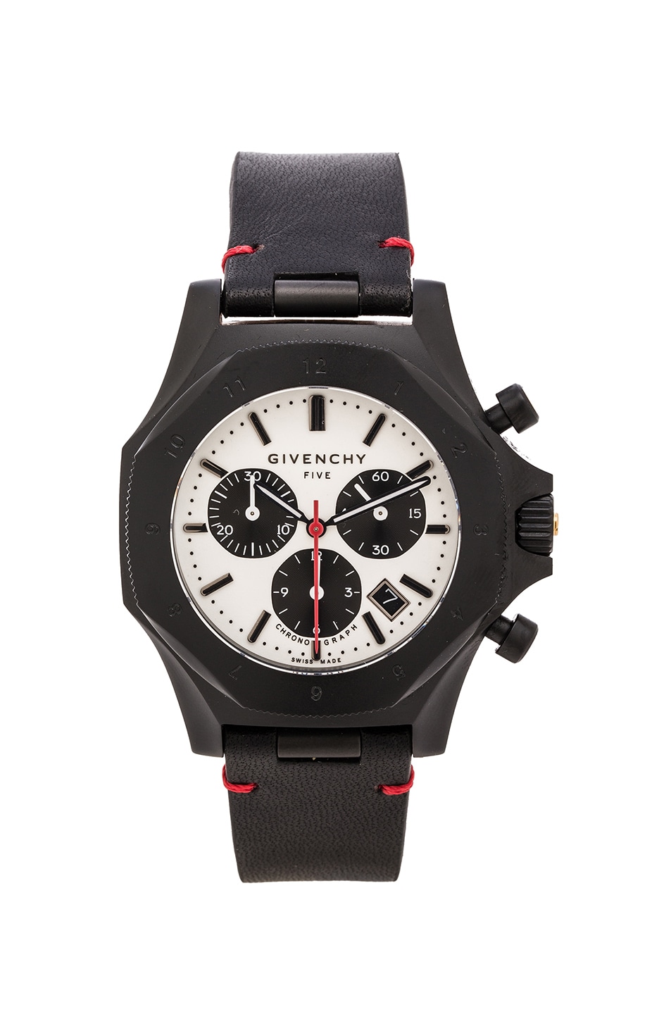 Image 1 of Givenchy Five Chronograph 45MM in Black