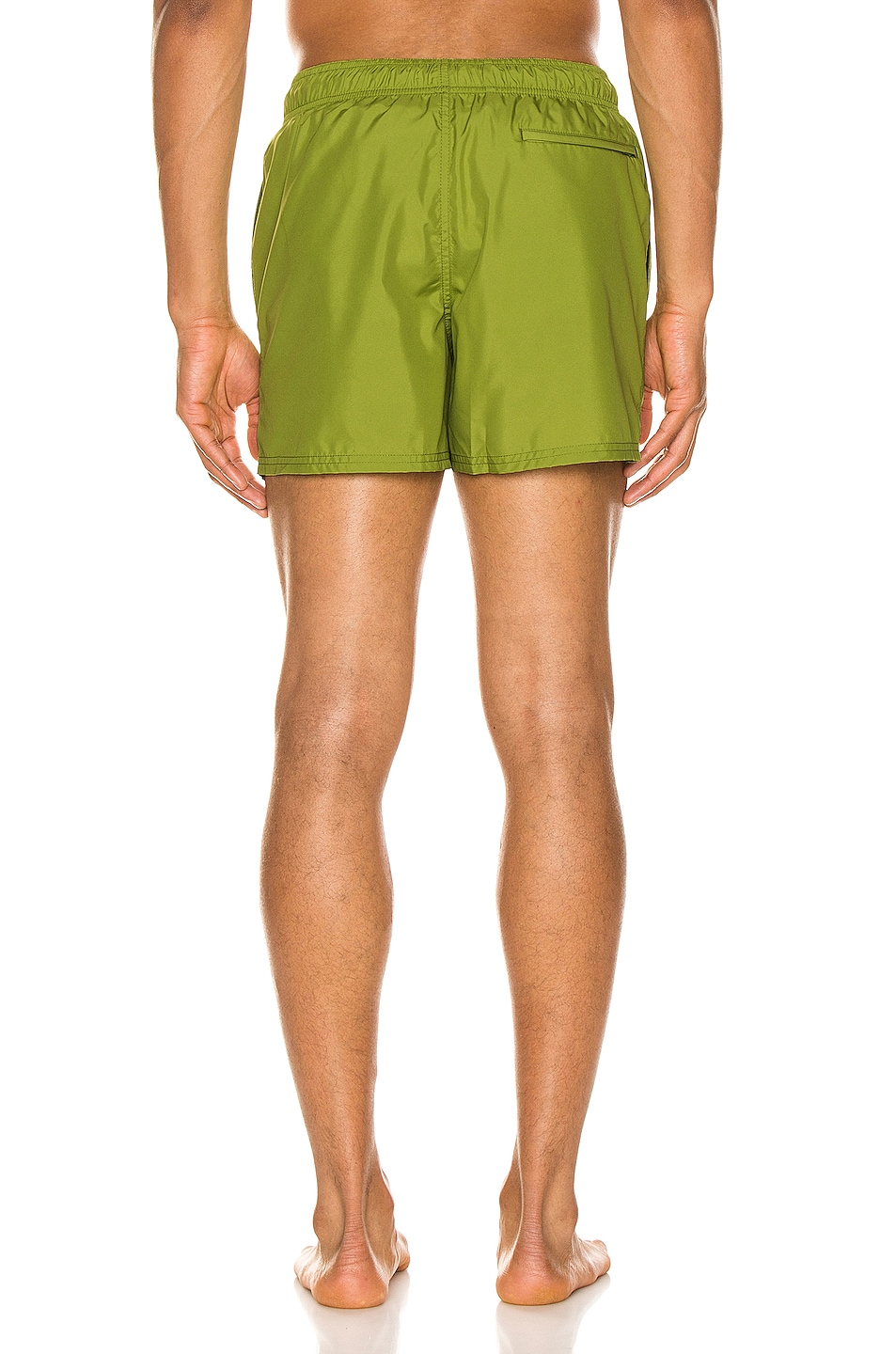 Givenchy Technical Swim Trunks in Olive Green | FWRD