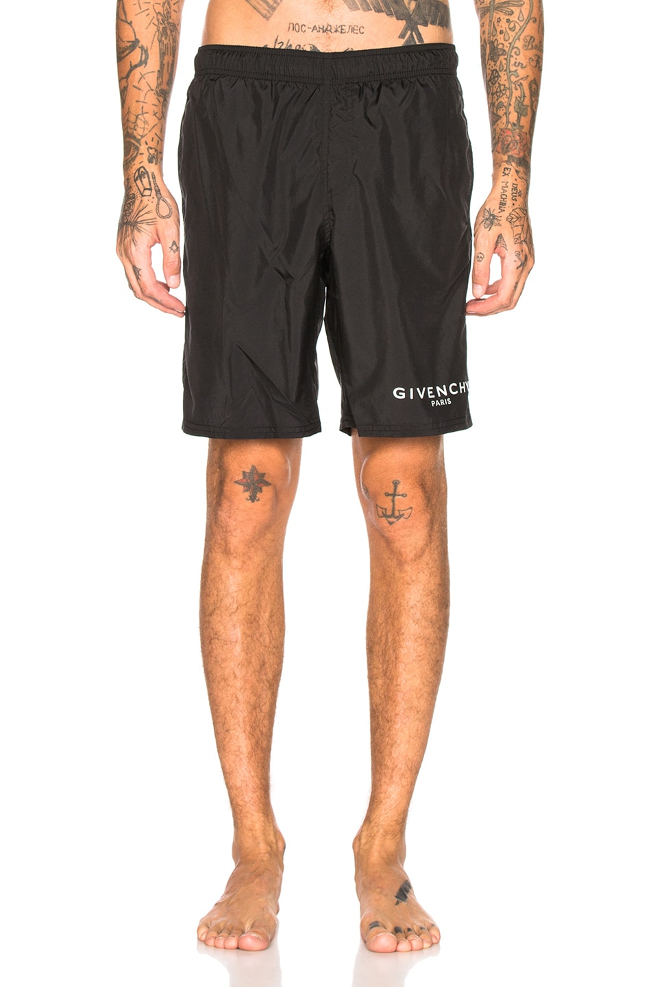 Image 1 of Givenchy Swim Shorts in Black