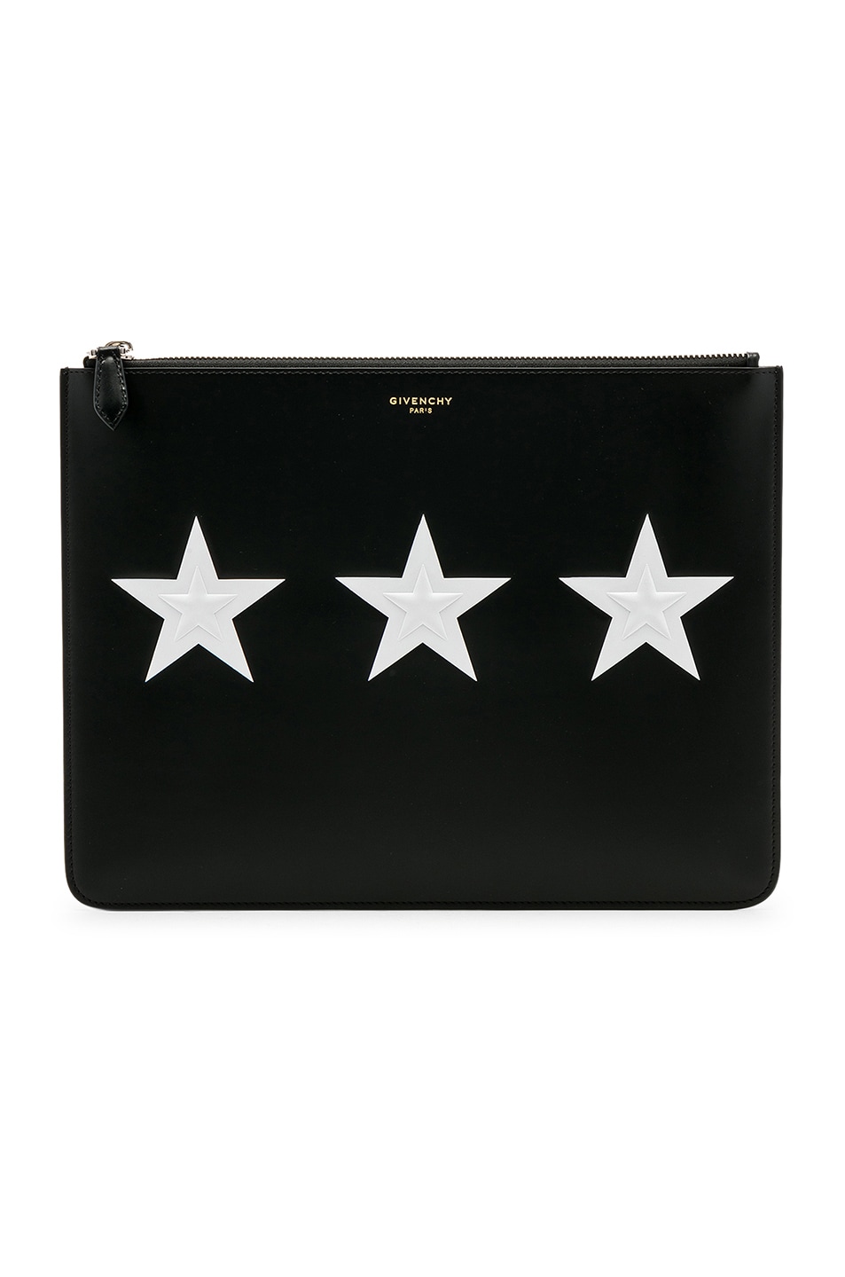 Image 1 of Givenchy Large Stars Pouch in Black
