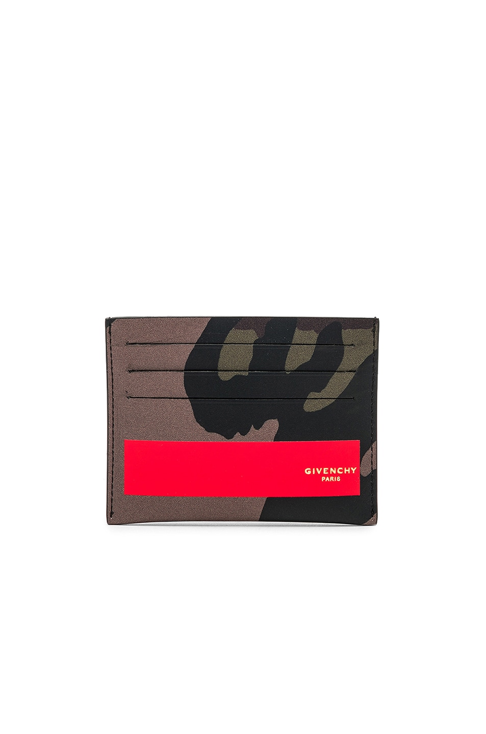 Image 1 of Givenchy Leather Double Cardholder in Multicolor