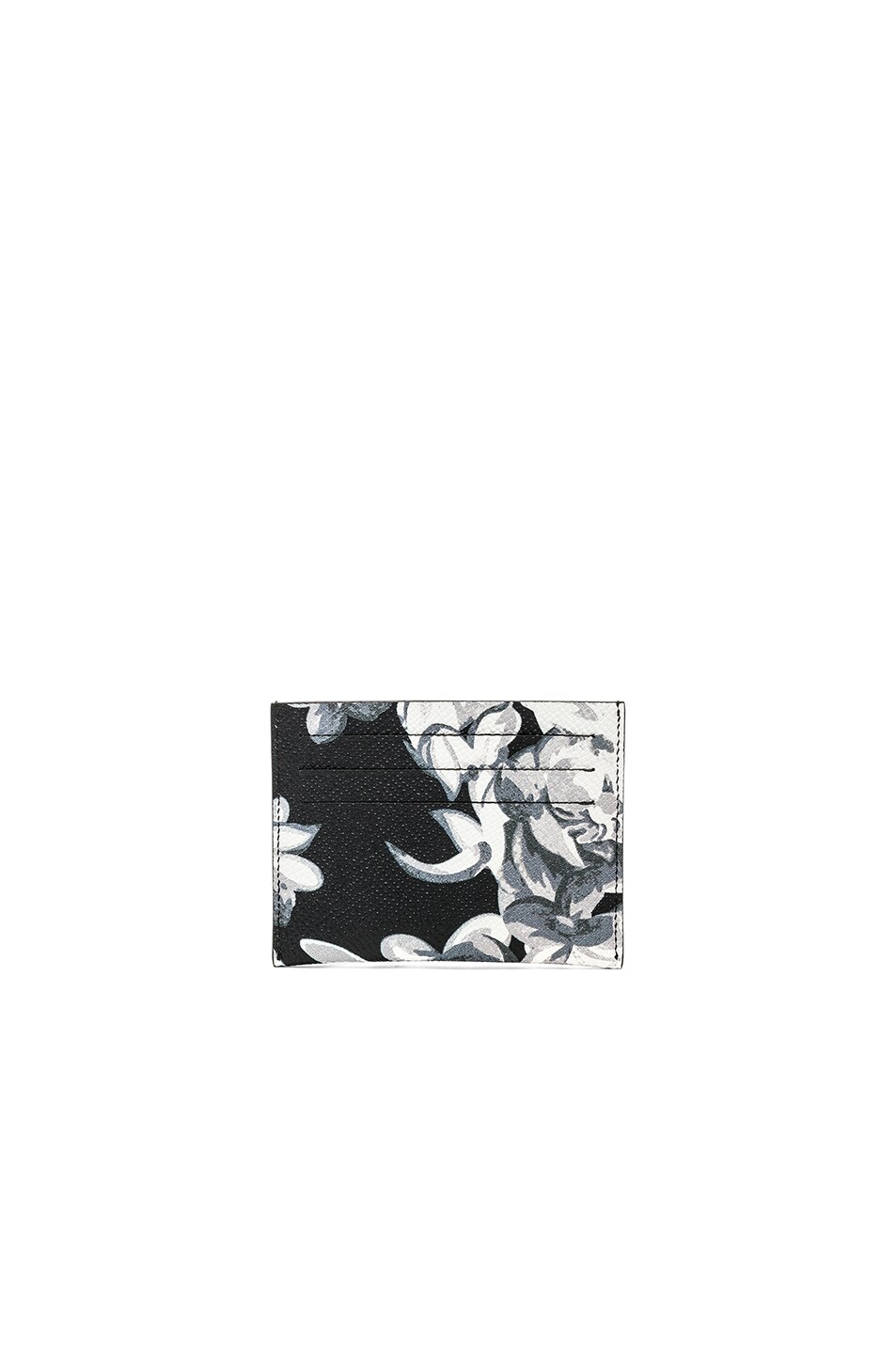 Image 1 of Givenchy Calfskin Cardholder in Black & White