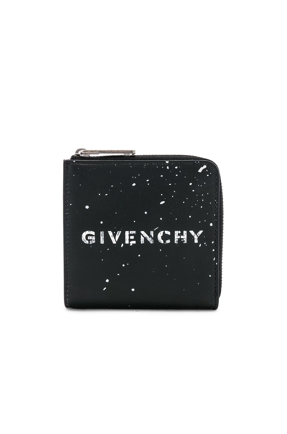 Image 1 of Givenchy Zip Wallet in Black & White