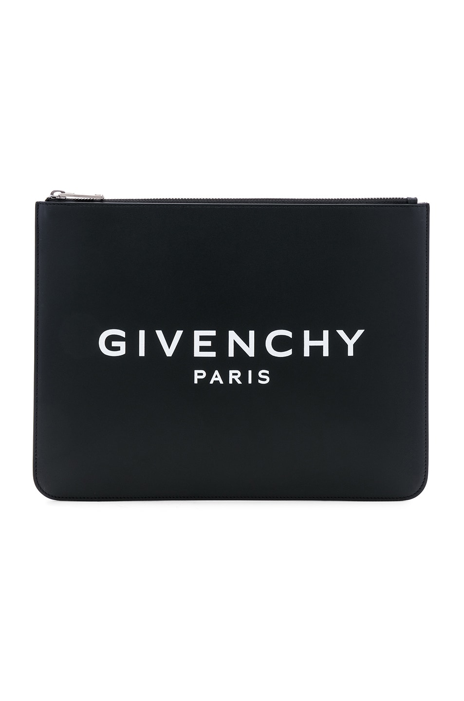 Image 1 of Givenchy Large Zipped Pouch in Black
