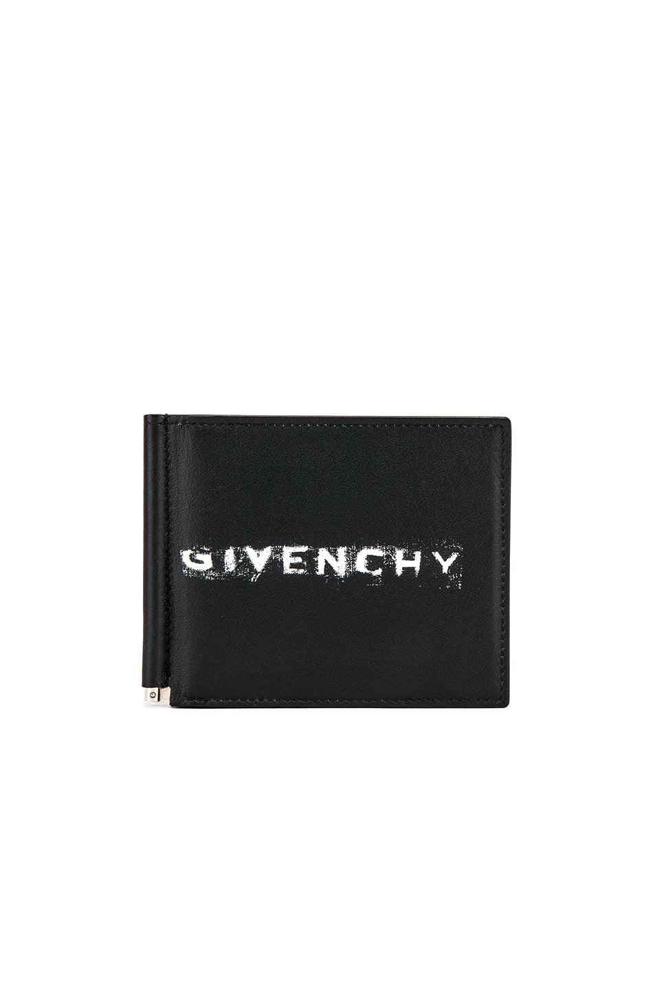 Image 1 of Givenchy Fading Logo Wallet in Black & White