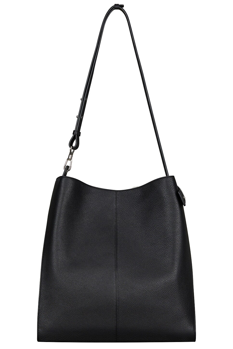 Givenchy Medium Grained Leather Belted Shoulder Bag In Black