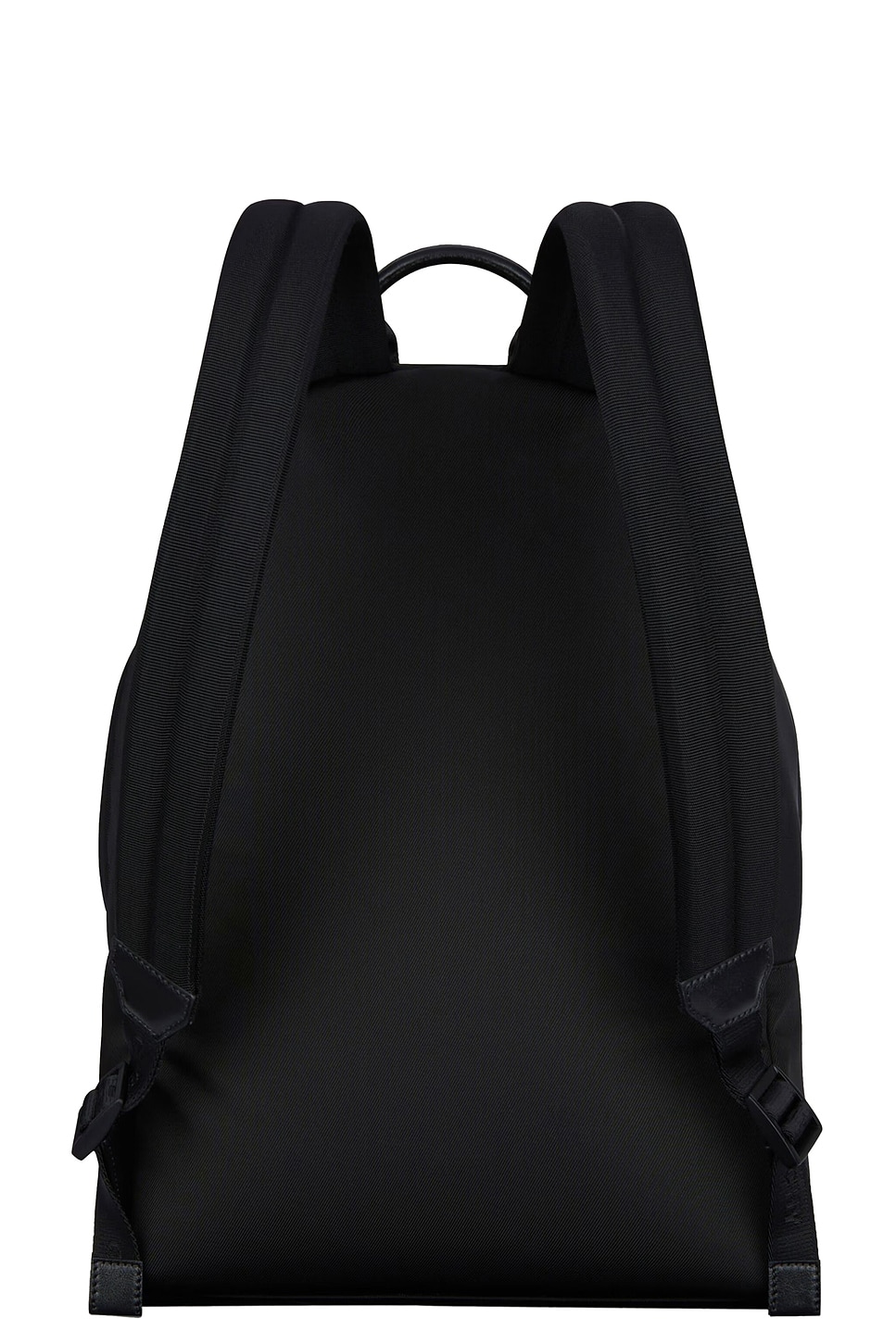 Givenchy Rounded Silhouette Backpack With Subtle Logo Detail In Black