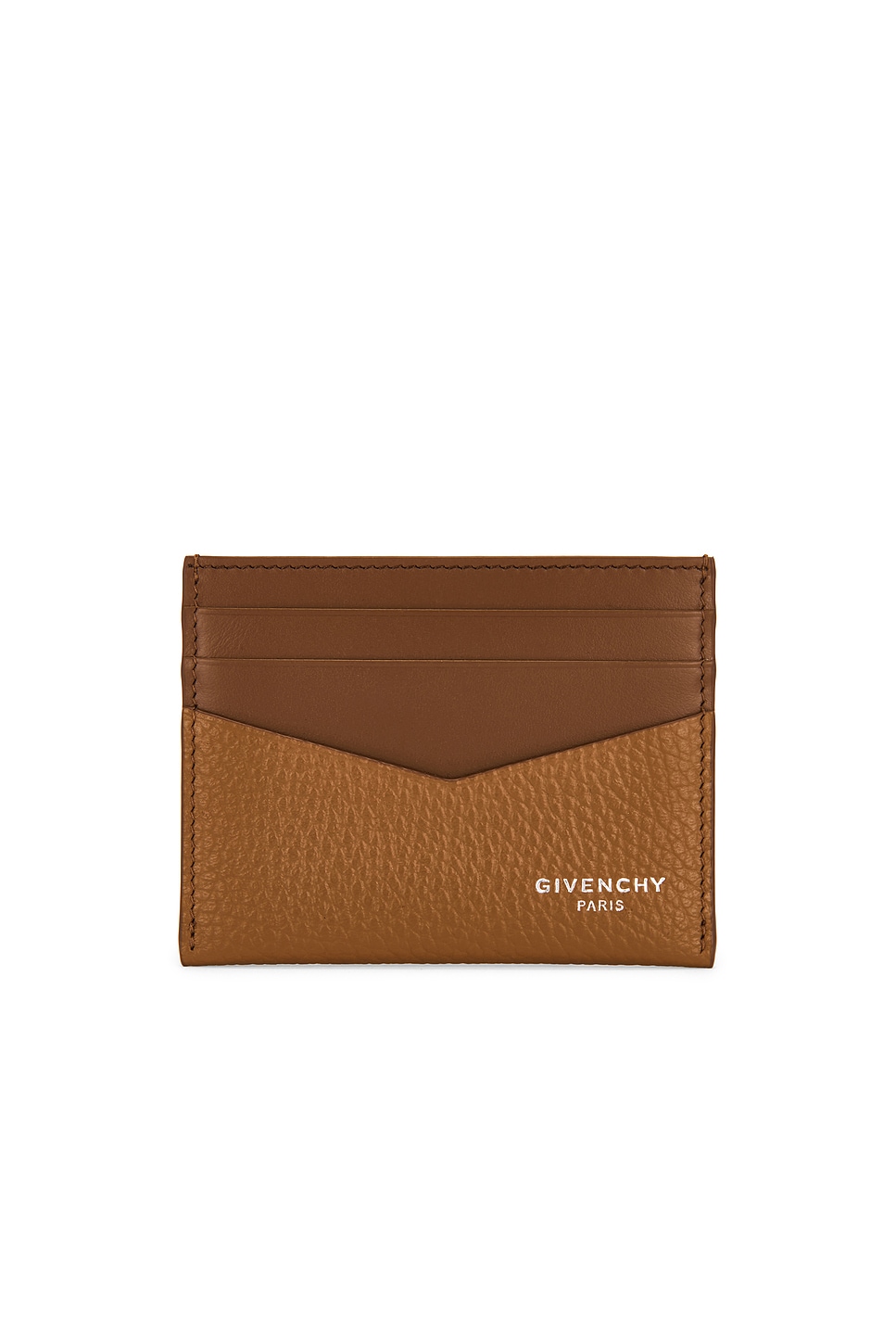 Givenchy Card Holder 2x3 Cc In Brown