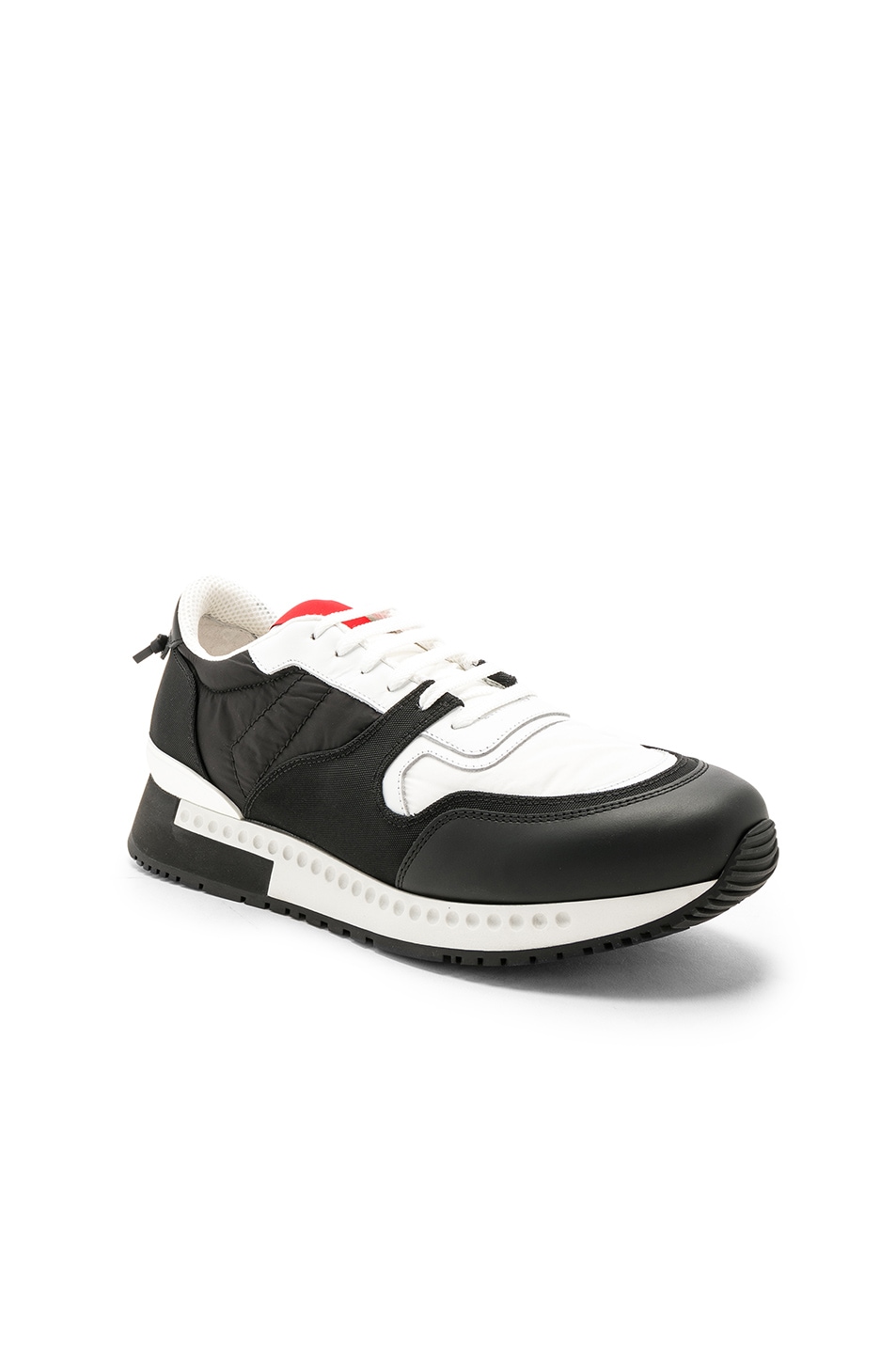 Image 1 of Givenchy Active Runner Sneakers in Black & White