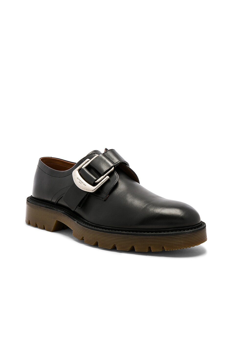 Image 1 of Givenchy Leather Cruz Monks in Black
