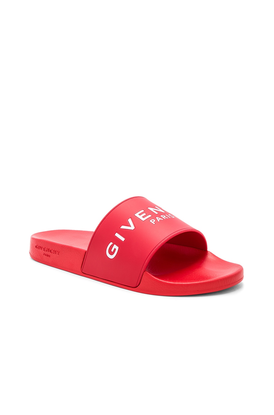 Image 1 of Givenchy Slides in Red