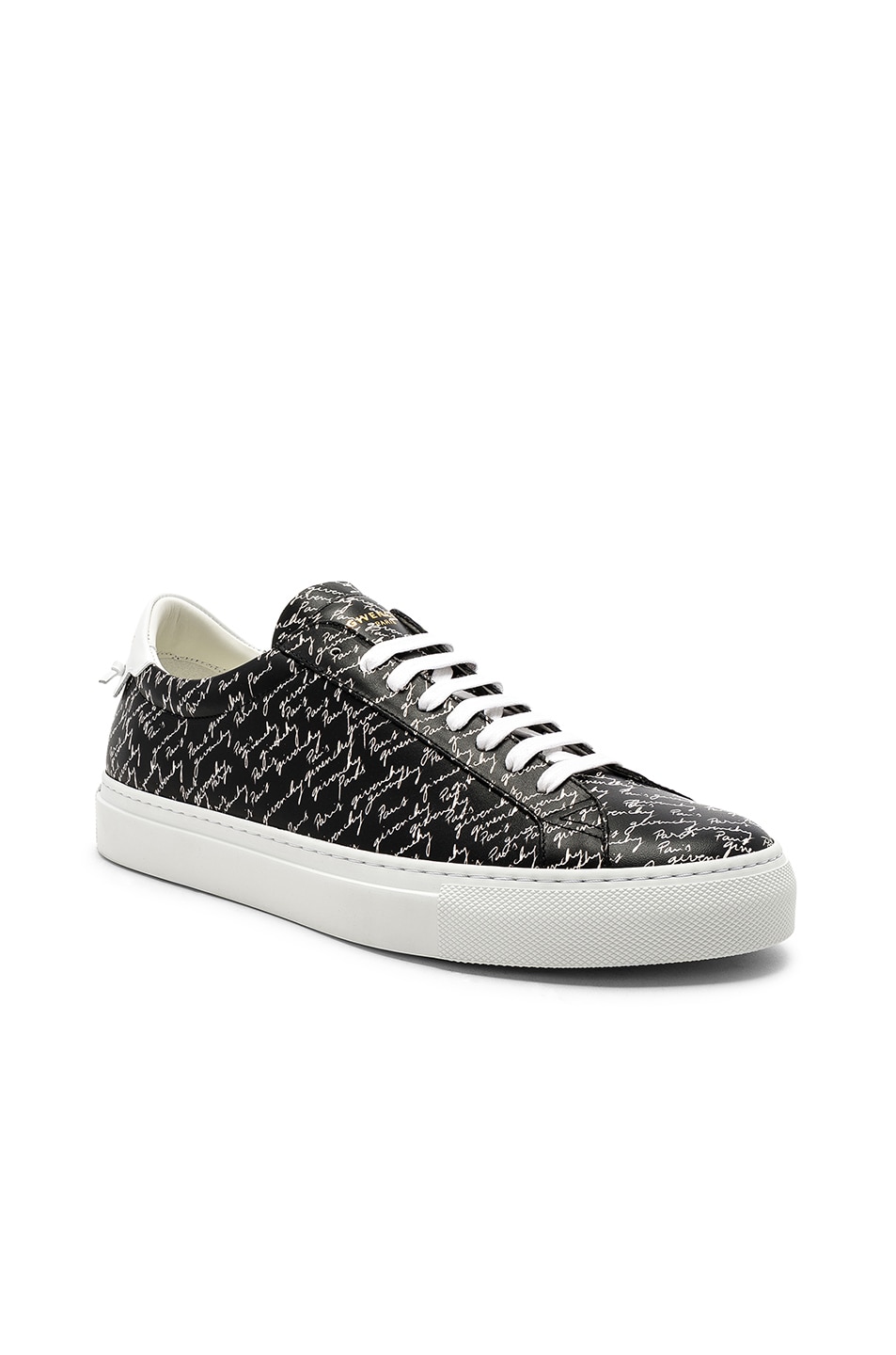 Image 1 of Givenchy Leather Urban Street Sneakers in Black & White