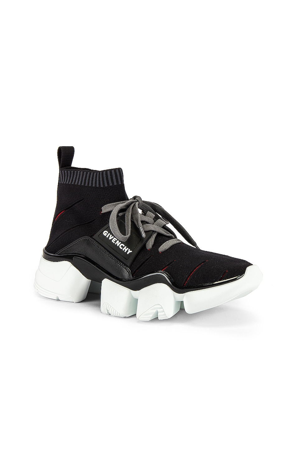 Image 1 of Givenchy Mid Jaw Sock Sneaker in Grey