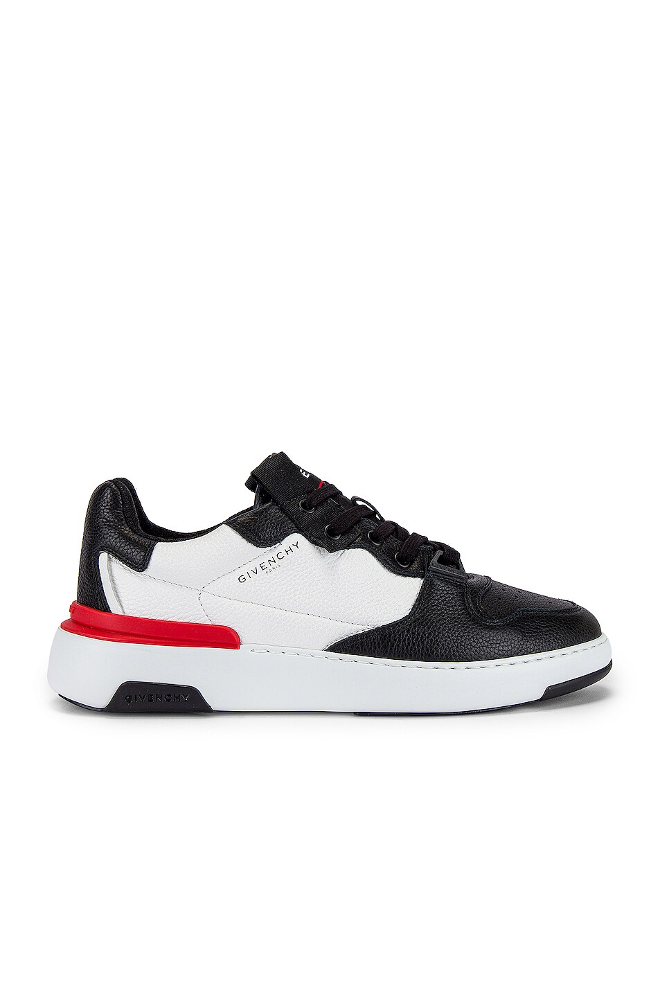 Image 1 of Givenchy Wing Low Top Sneaker in Black & White