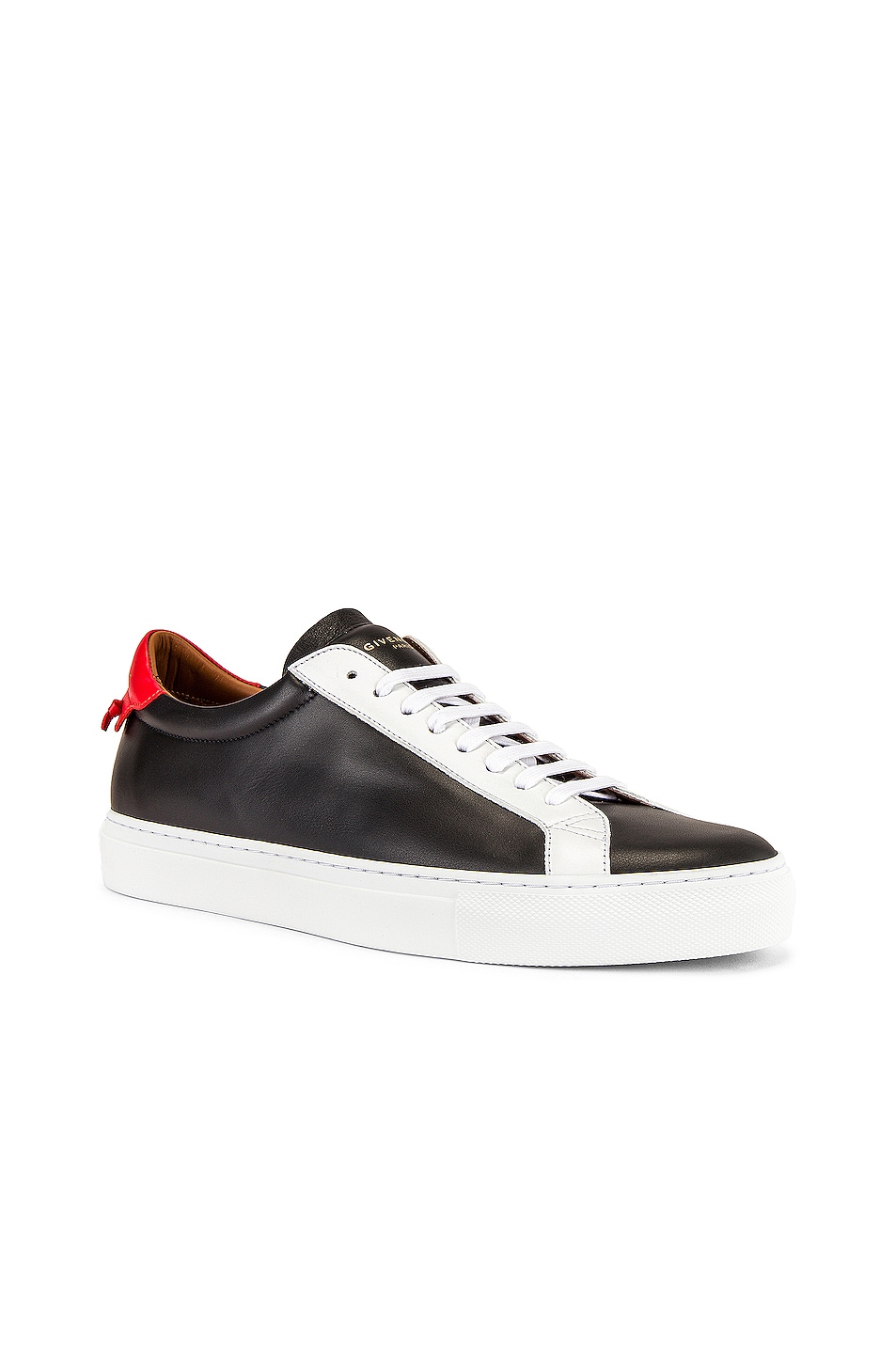 Image 1 of Givenchy Urban Street Low Top Sneaker in Black & Red & White