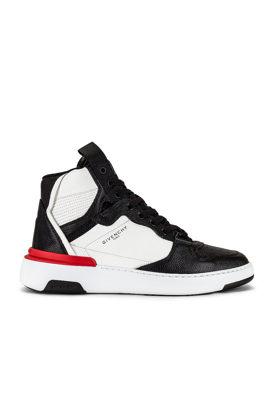 Image 1 of Givenchy Wing Sneaker in Black & White