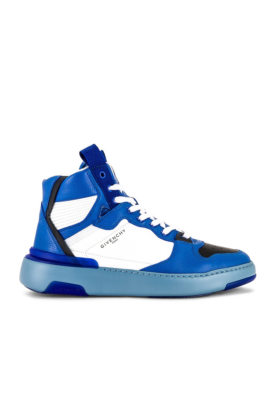 Image 1 of Givenchy Wing Sneaker in White & Blue