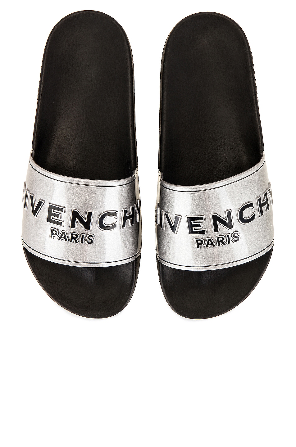Image 1 of Givenchy Slide Sandal in Silver