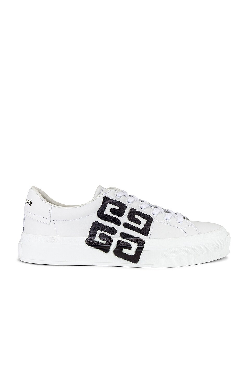 Image 1 of Givenchy City Court Sneaker in White & Black