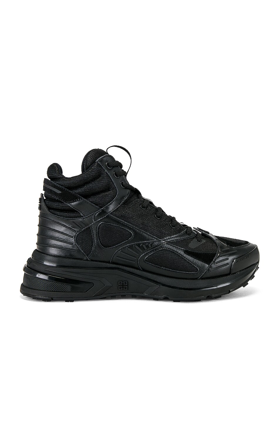Image 1 of Givenchy GIV 1 TR High-Top Runner in Black