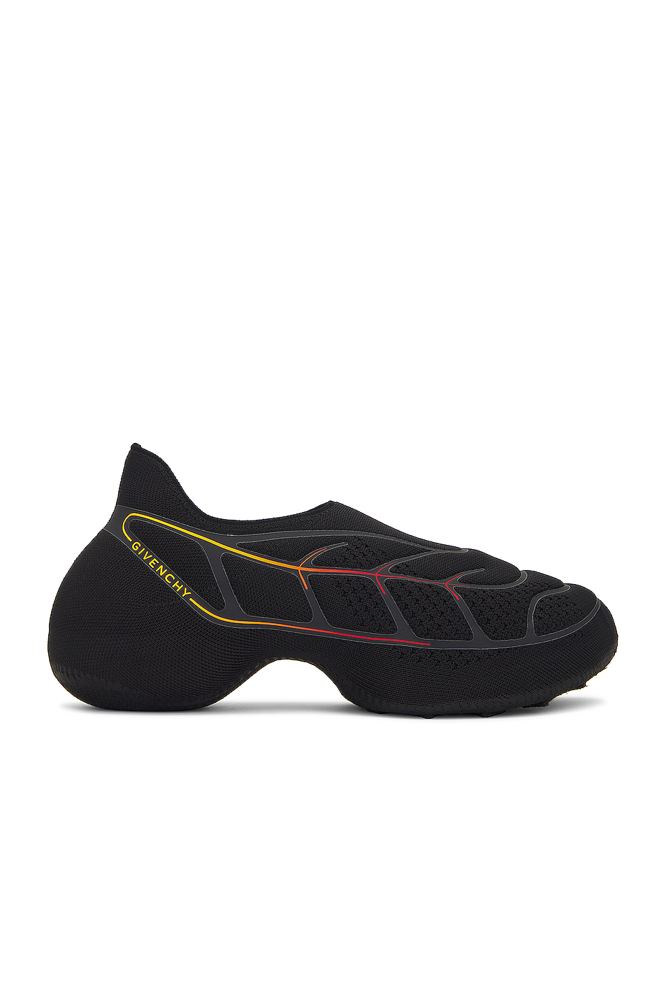 Image 1 of Givenchy TK-360 Plus Sneaker in Black & Yellow