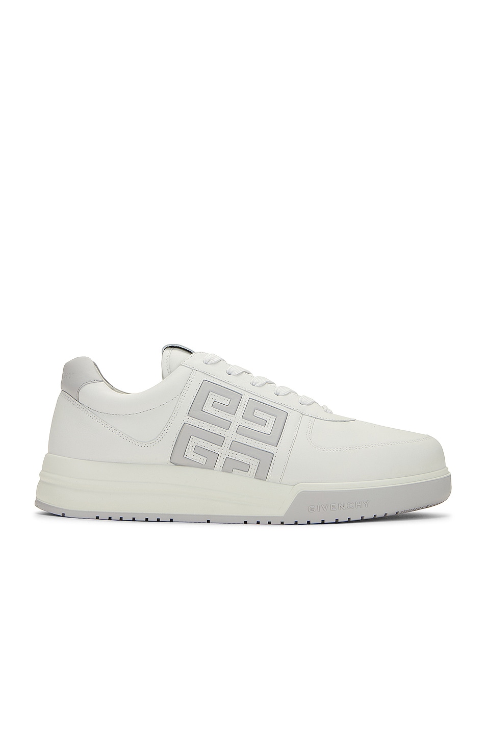 Image 1 of Givenchy G4 Low Top Sneaker in White & Grey