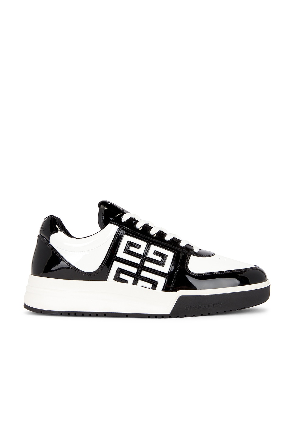 Image 1 of Givenchy G4 Low Top Sneaker in Black & White