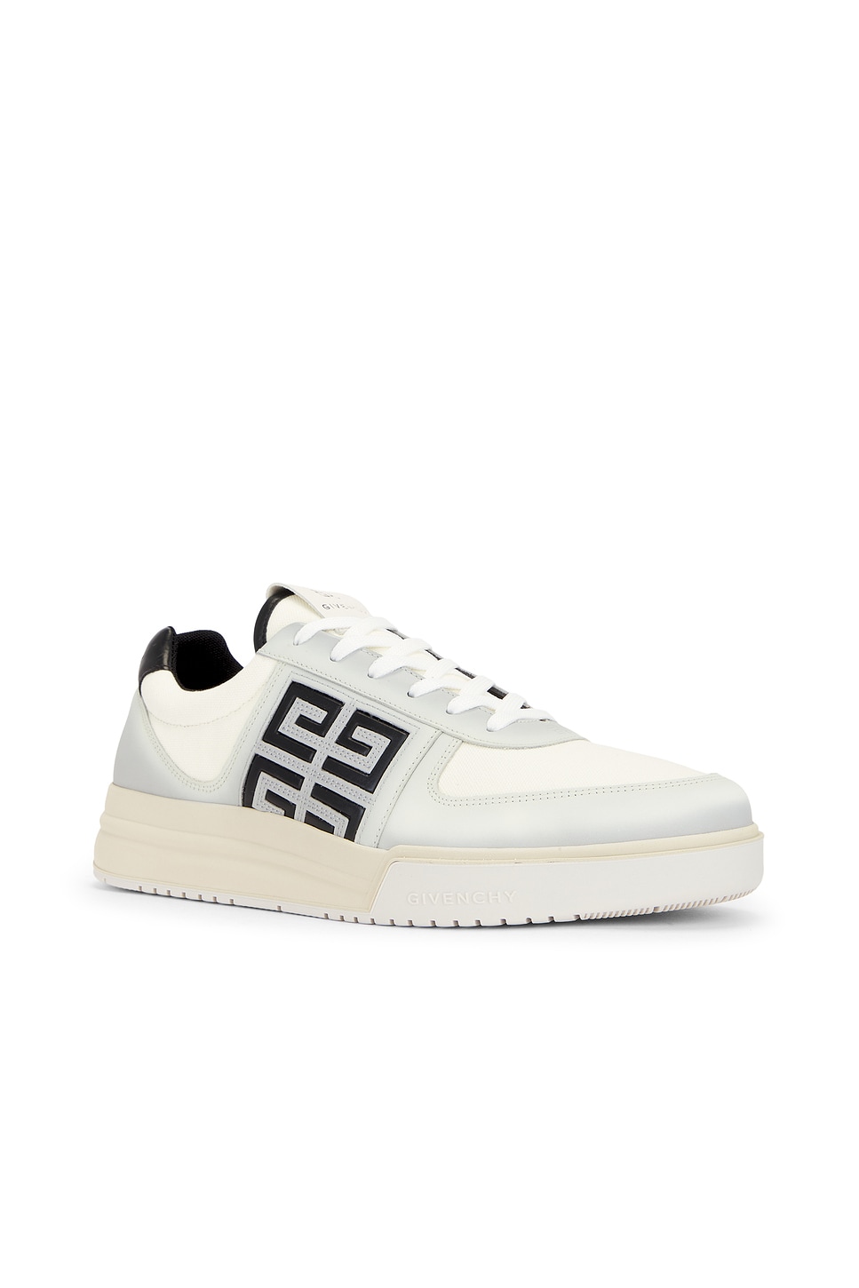 Shop Givenchy G4 Low Top Sneakers In White & Black