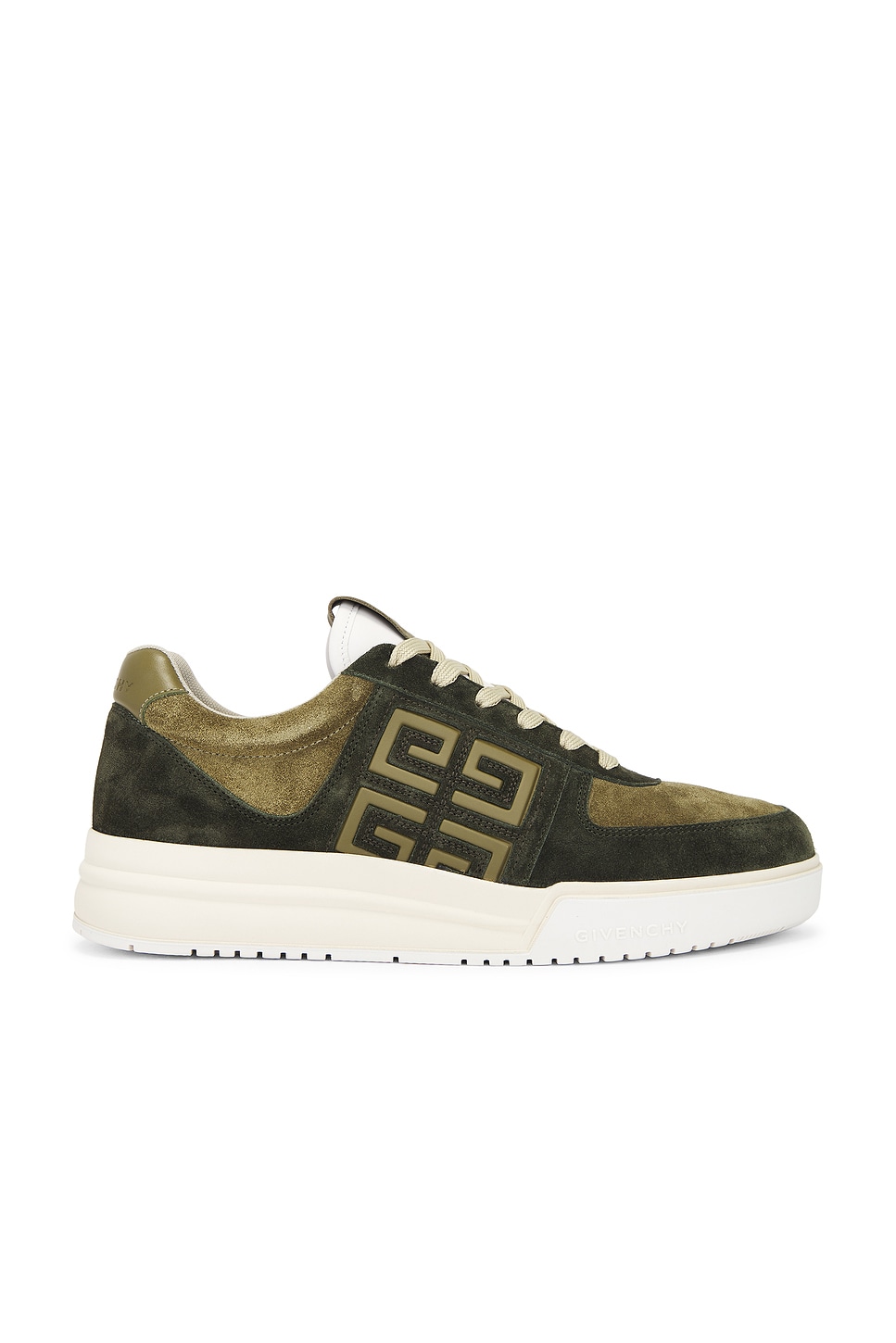 Image 1 of Givenchy G4 Low Top Sneaker in Golden Green