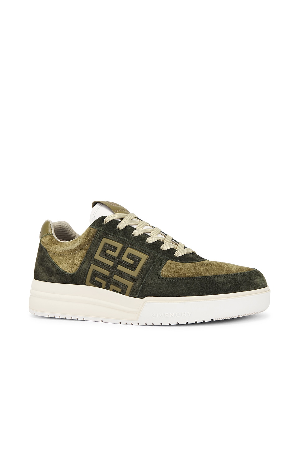 Shop Givenchy G4 Low Top Sneaker In Golden Green