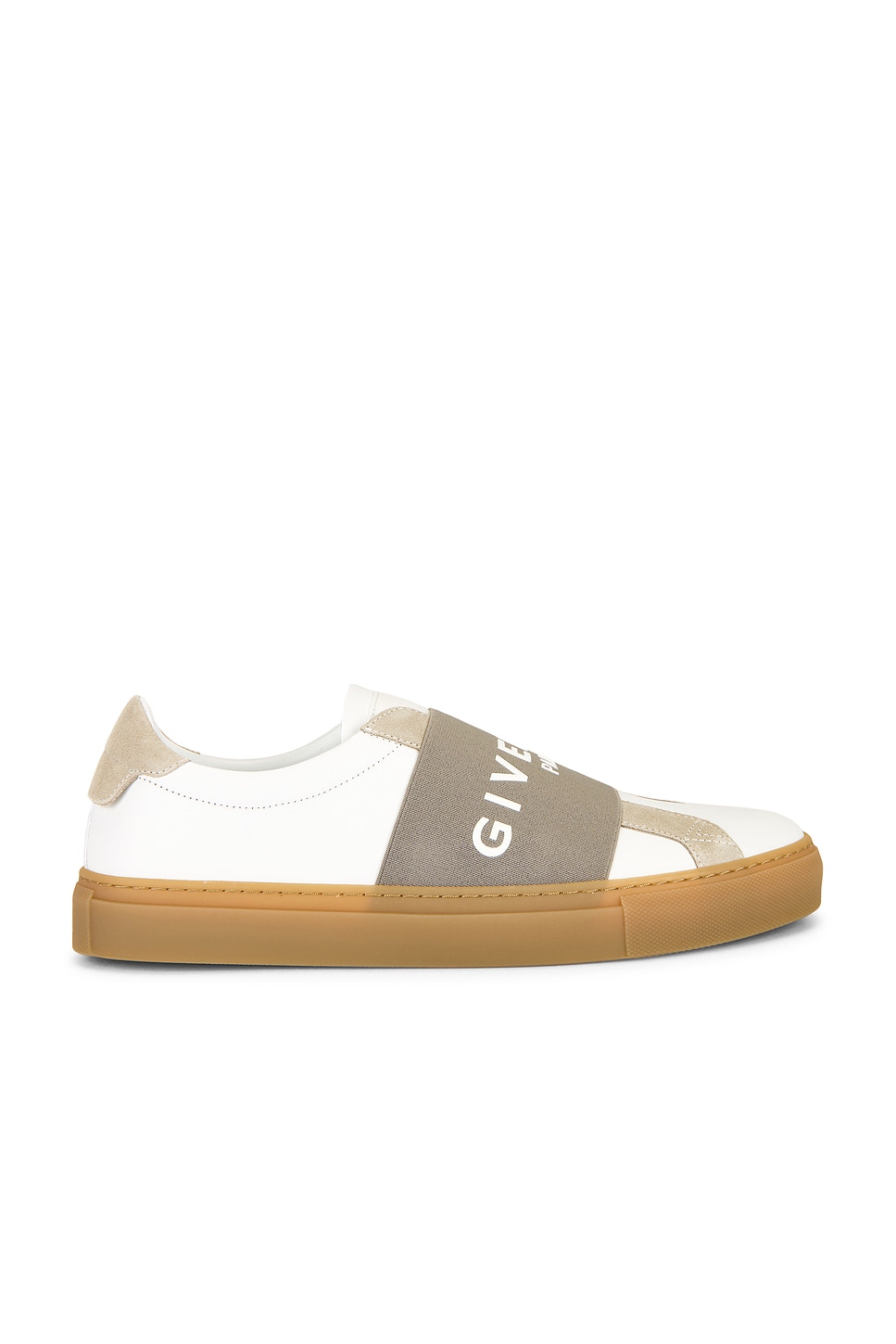 Urban Street Elastic Sneaker in White