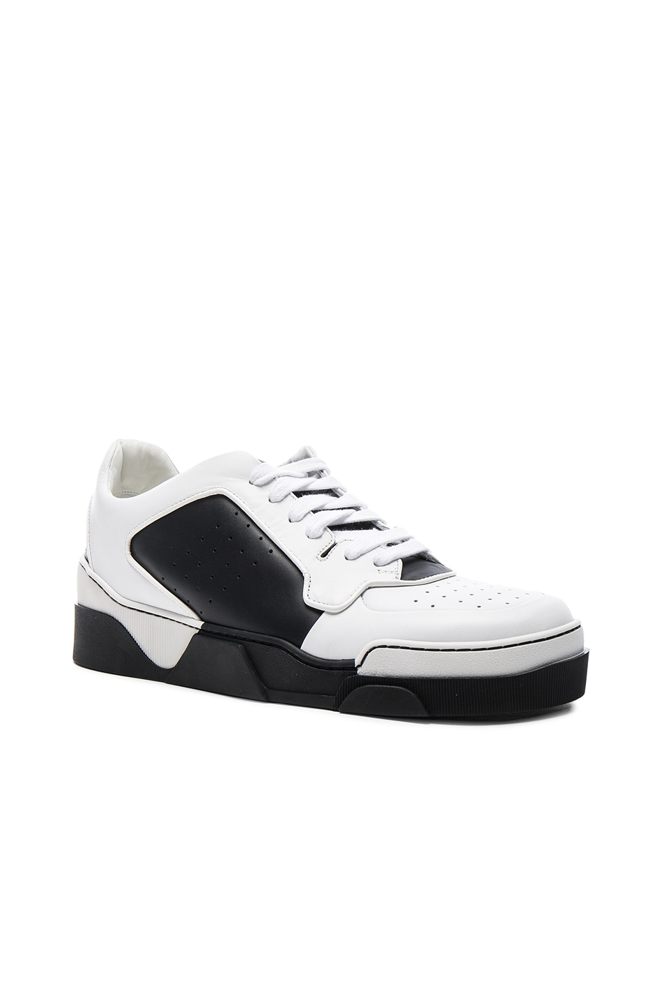 Image 1 of Givenchy Low Top Tyson Sneakers in Black & White