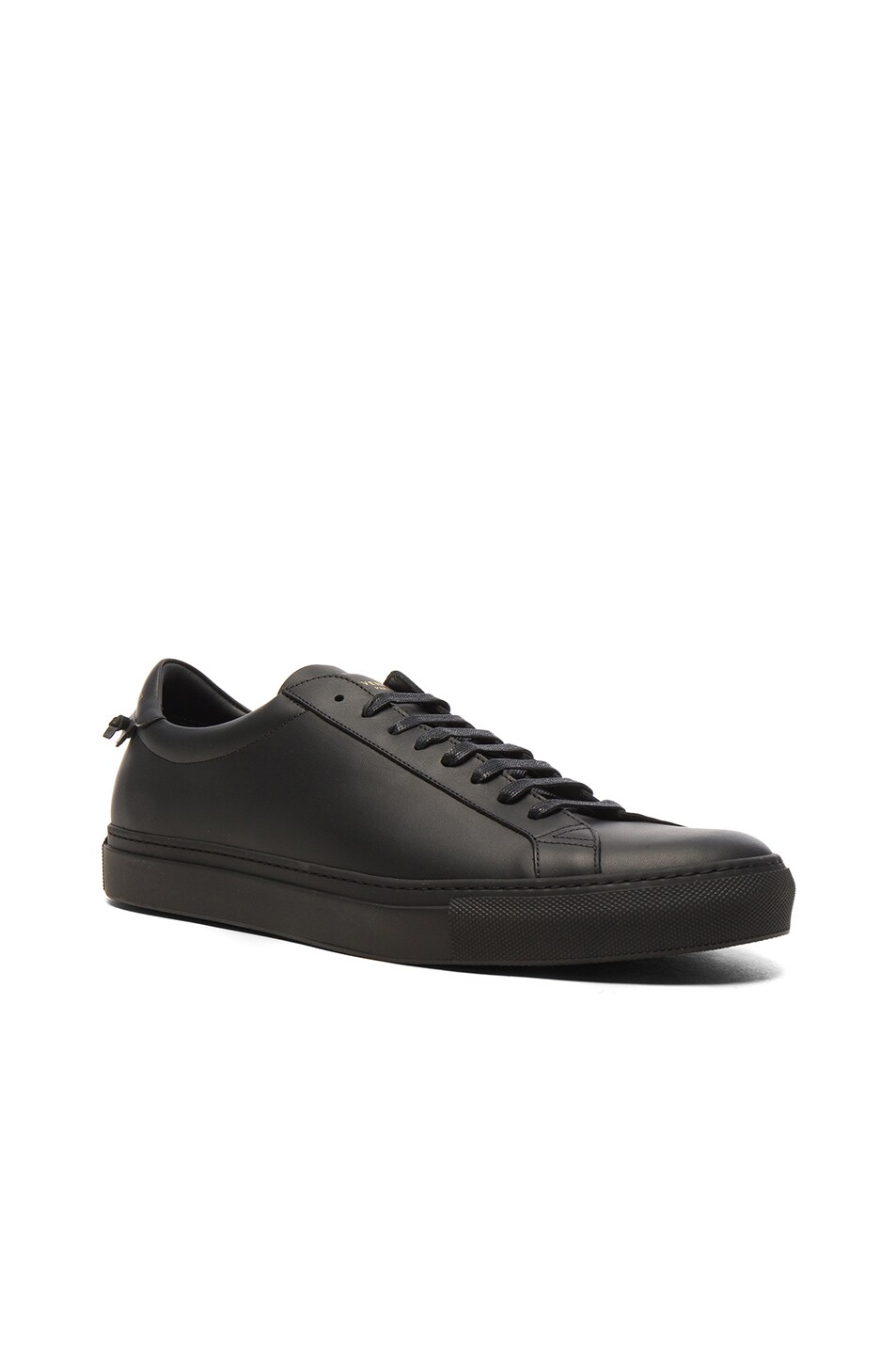 Image 1 of Givenchy Leather Urban Street Low Top Sneakers in Black