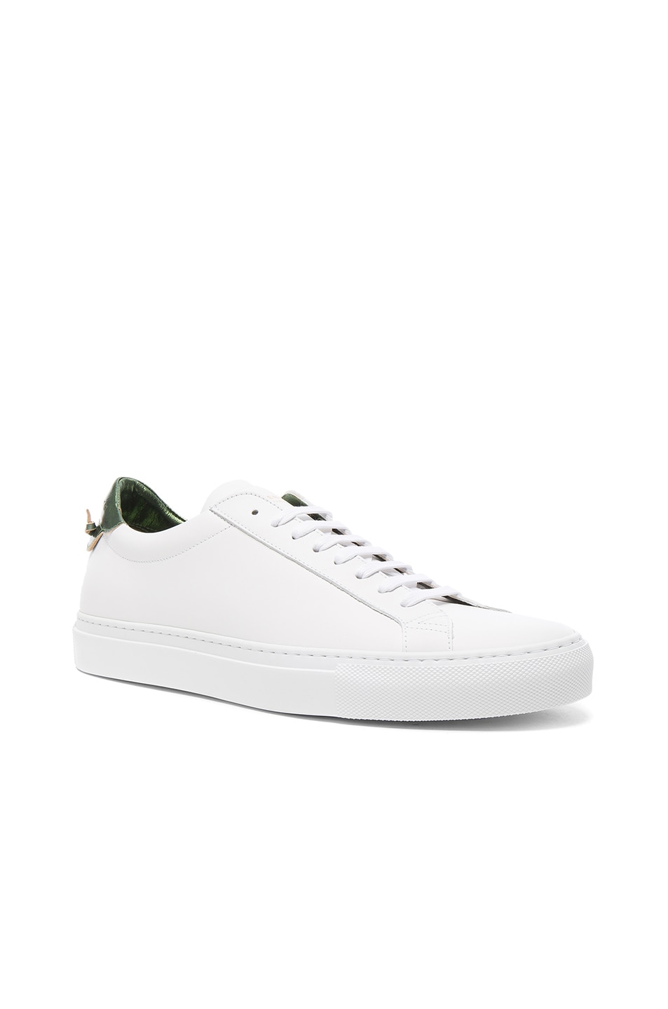 Image 1 of Givenchy Leather Urban Street Low Sneakers in Salvia