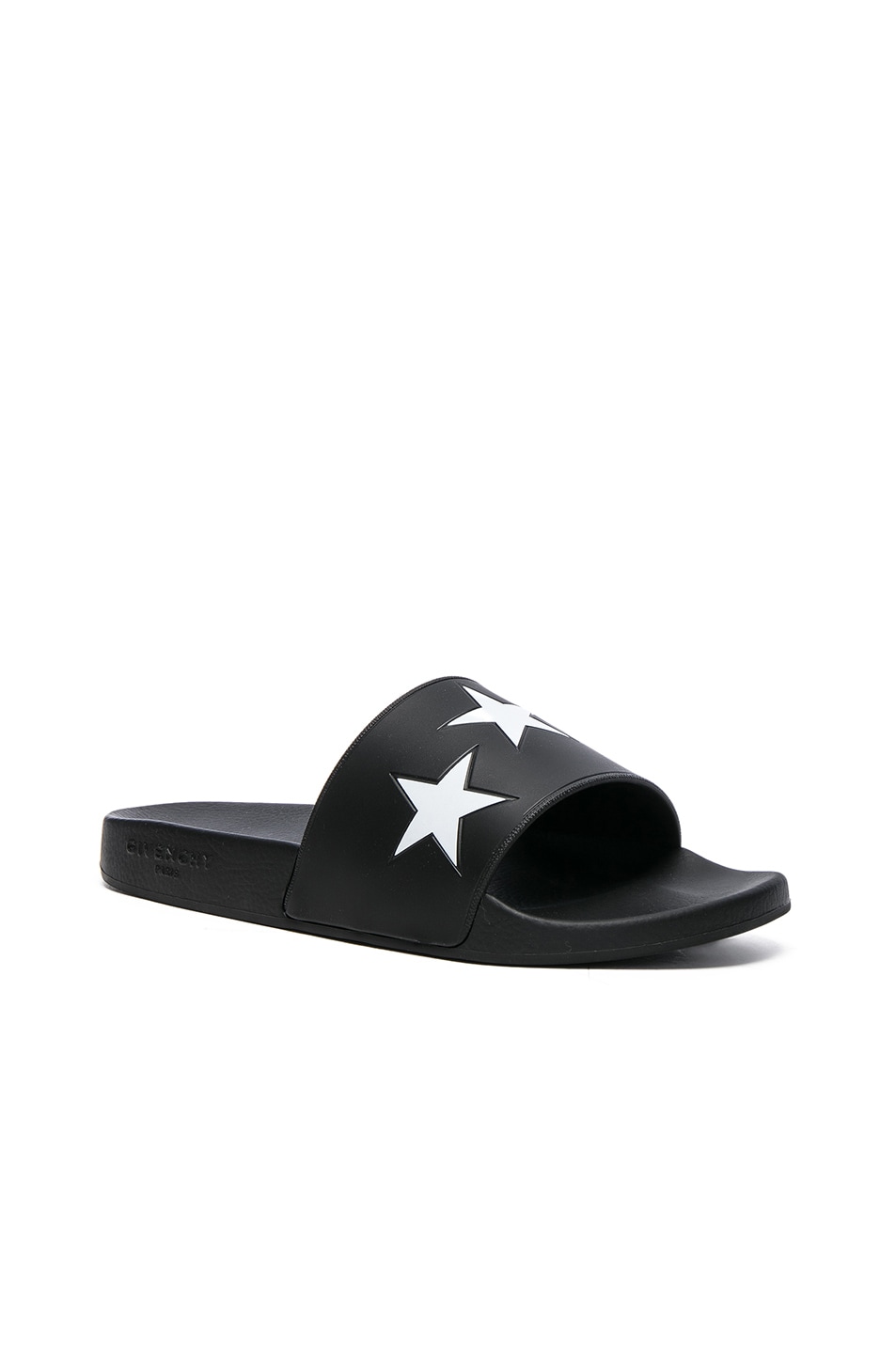 Image 1 of Givenchy Slide Sandals in Black