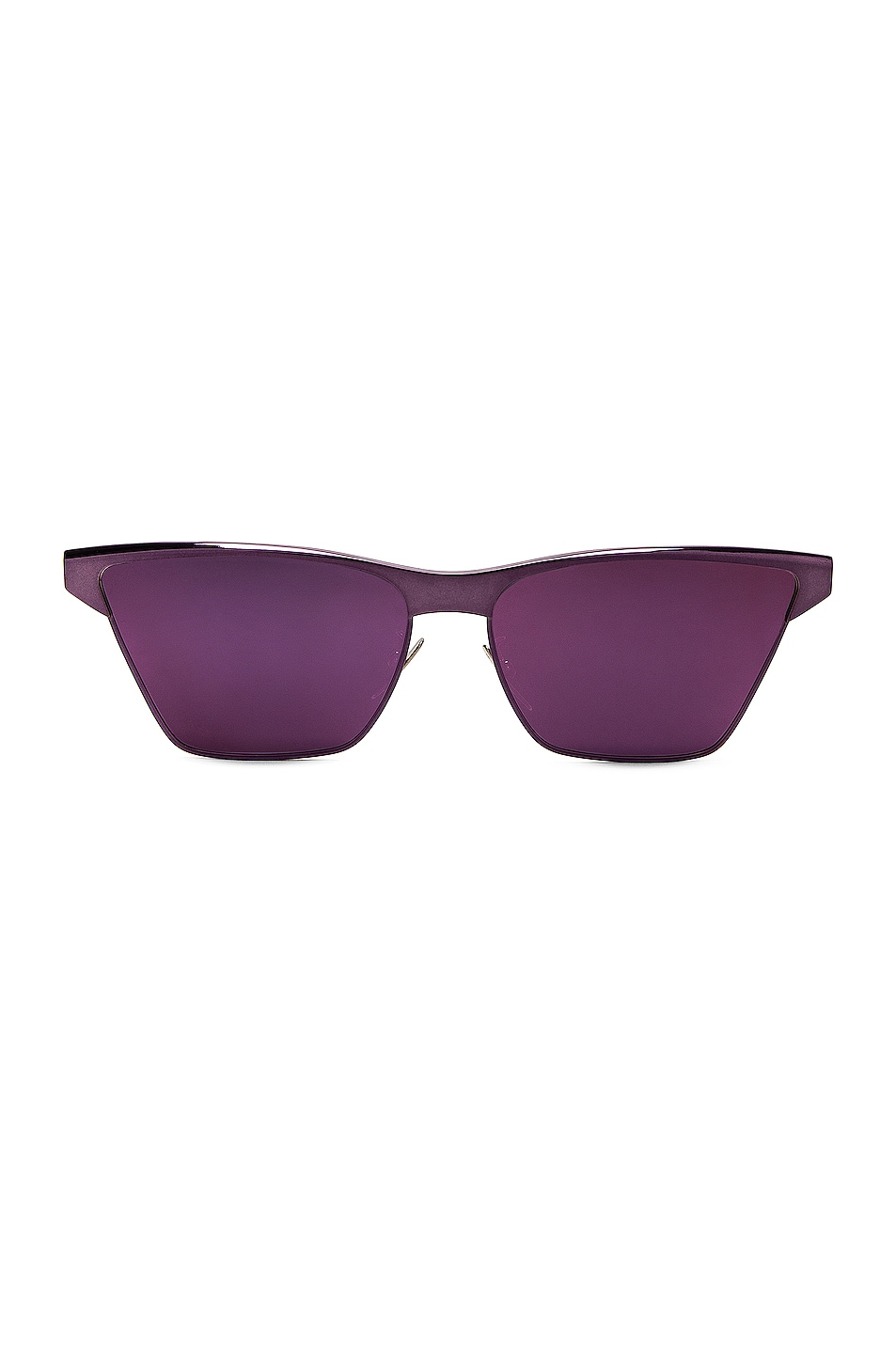 Image 1 of Givenchy GV Prism Cat Eye Sunglasses in Shiny Violet & Gradient Mirror Violet