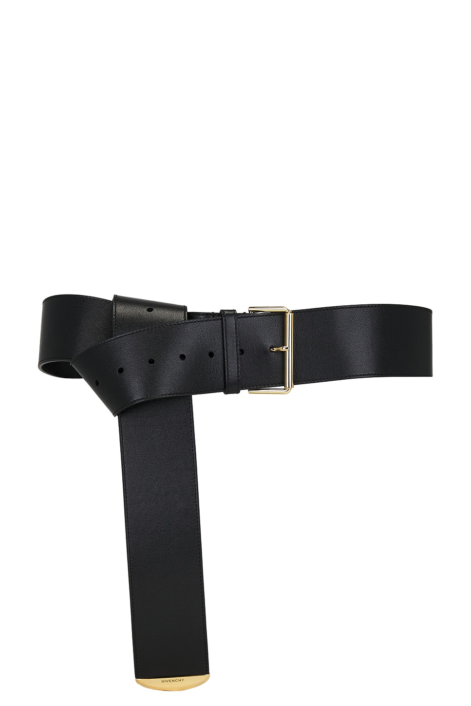 Voyou Metal Belt in Black