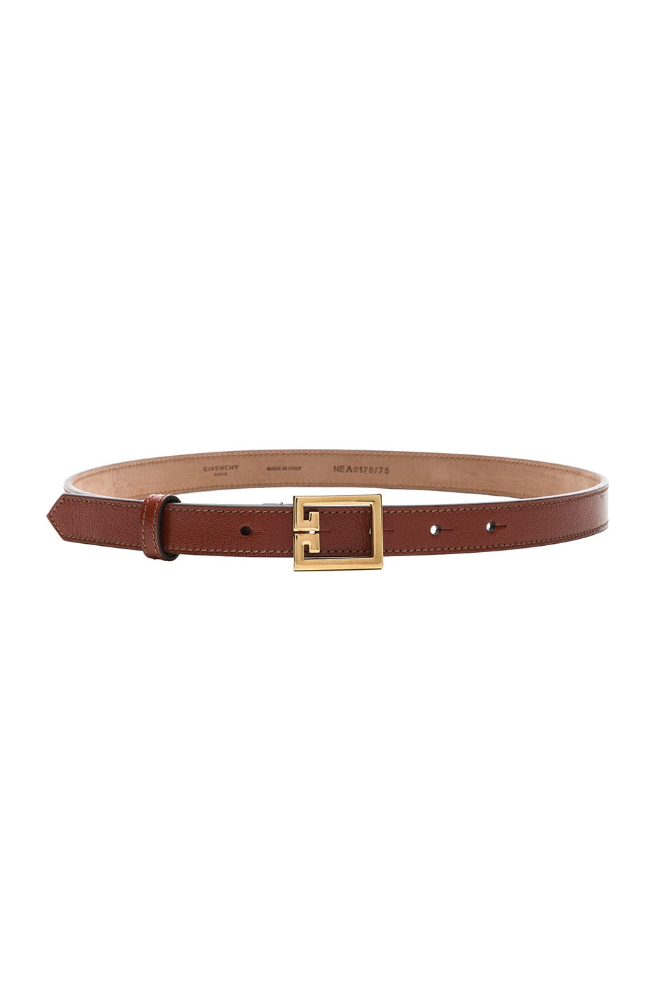 Image 1 of Givenchy GV3 Belt in Terracotta