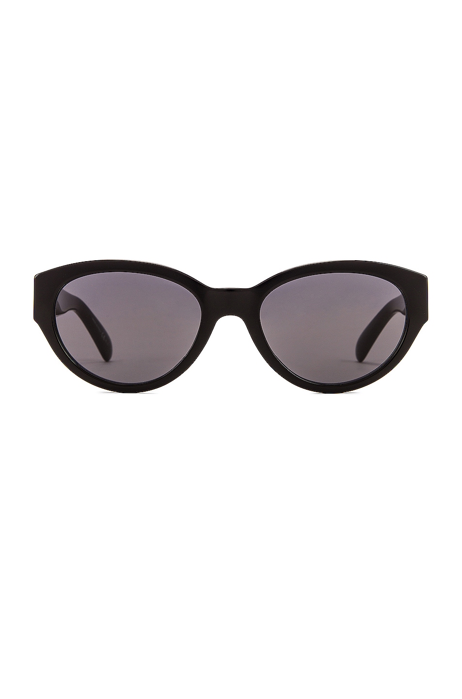 Image 1 of Givenchy Small Oval Sunglasses in Black