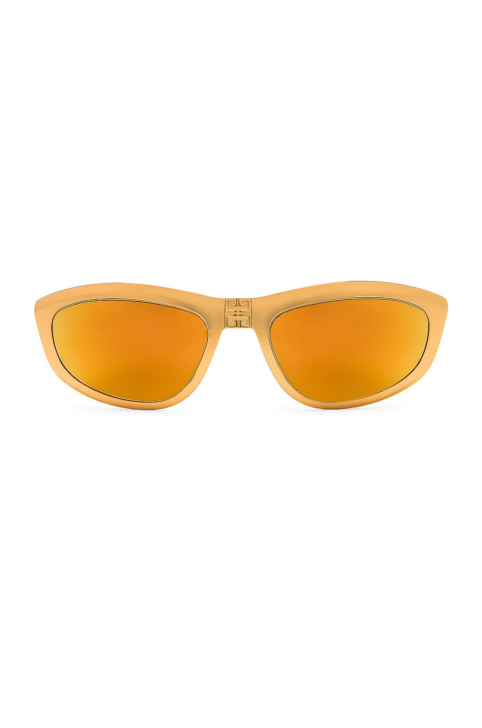 Image 1 of Givenchy Mirror Sunglasses in Yellow Gold
