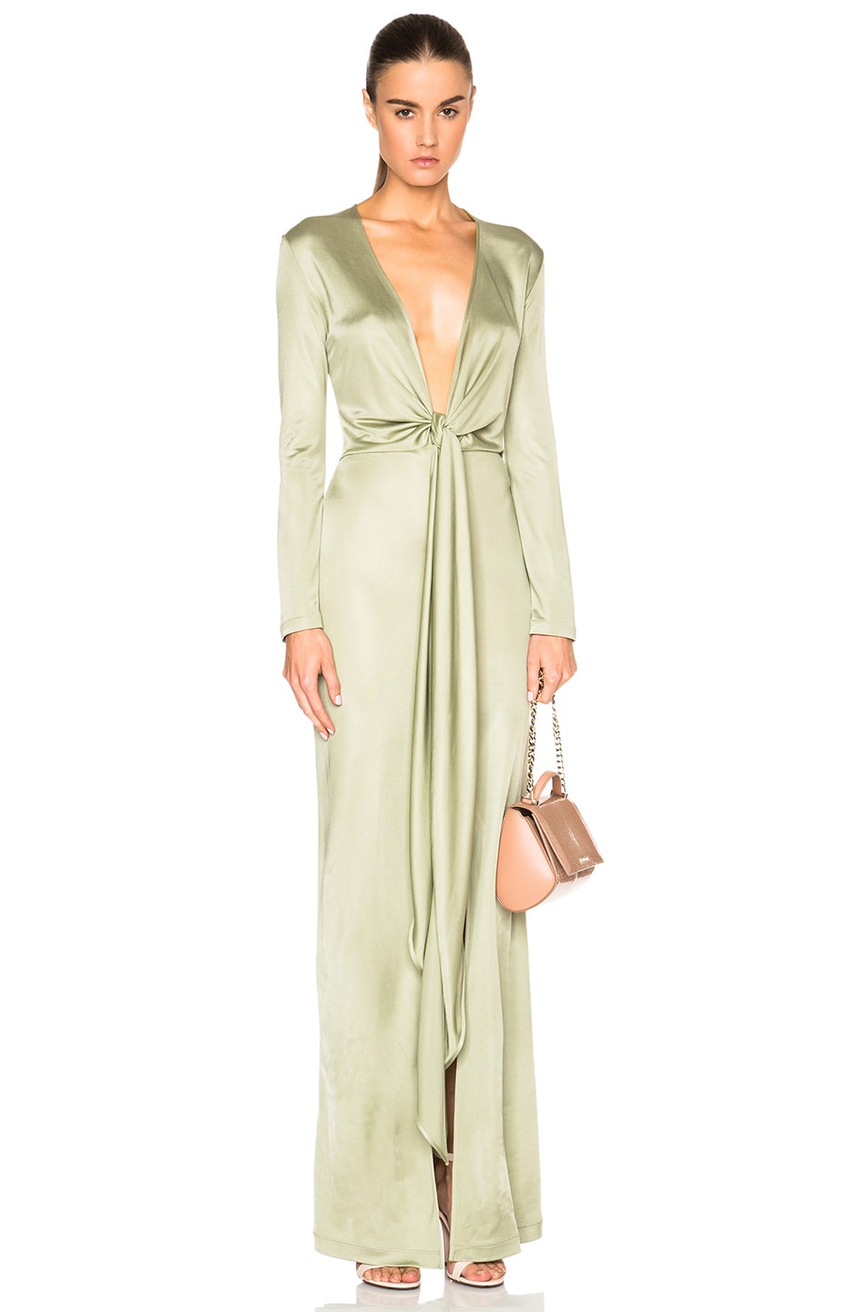 Image 1 of Givenchy Jersey Gown in Green