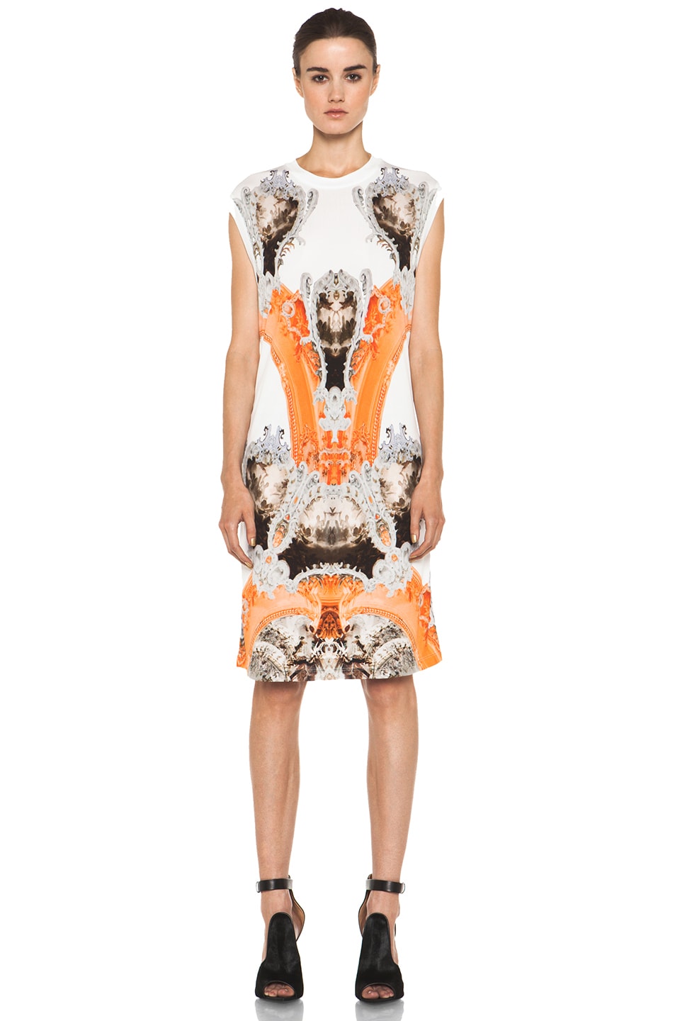 Image 1 of Givenchy Cathedral Print Tank Dress in Multi