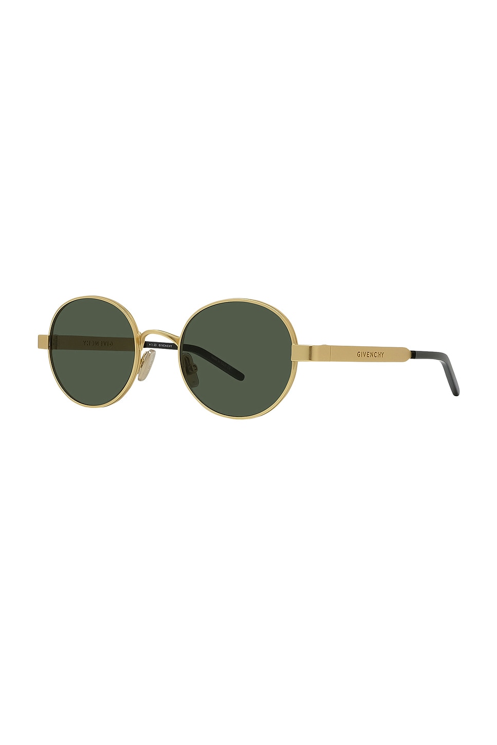 Shop Givenchy G Ride Sunglasses In Matte Endura Gold & Green