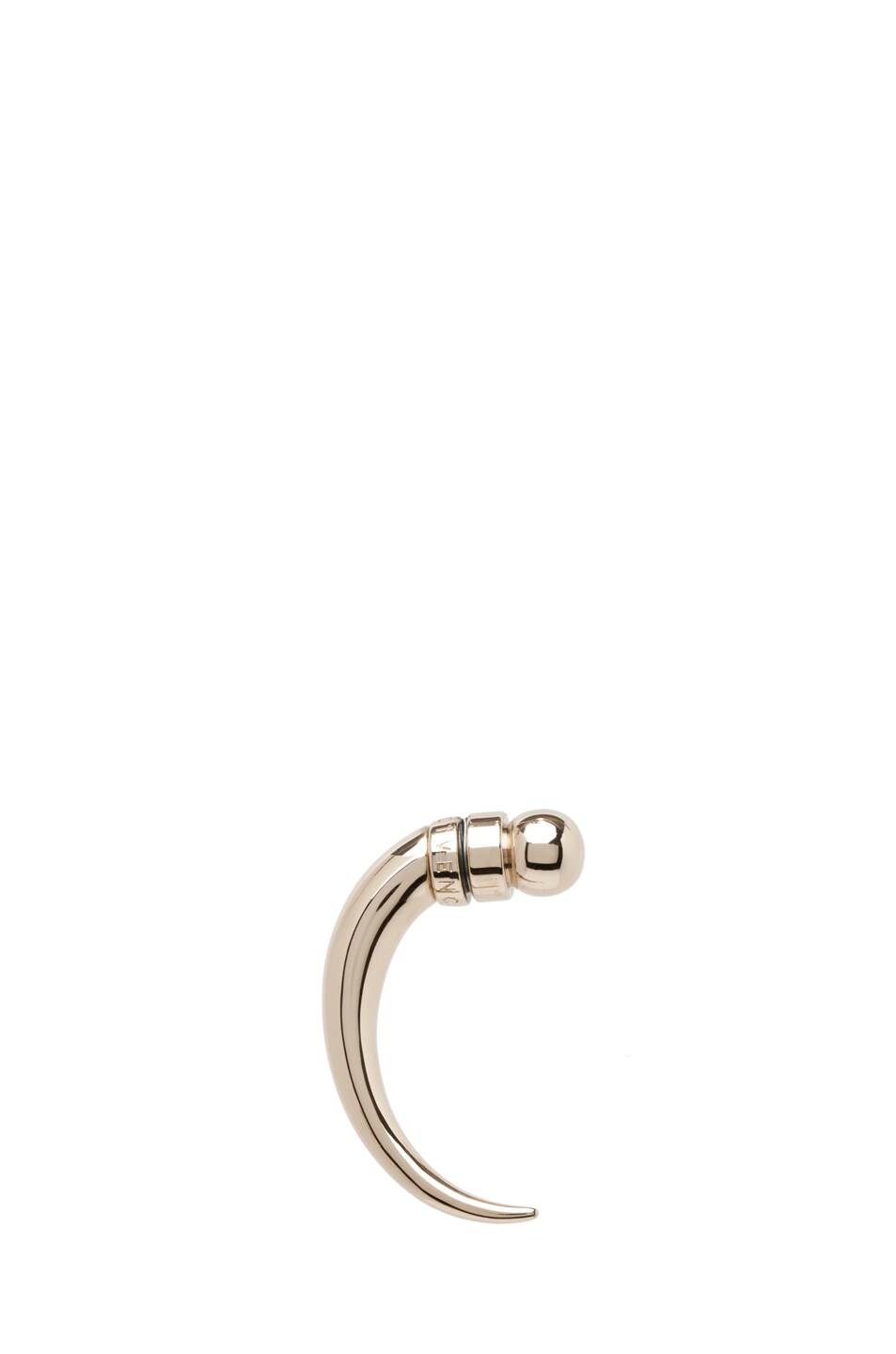 Image 1 of Givenchy Magnetic Tooth Earring in Pale Gold