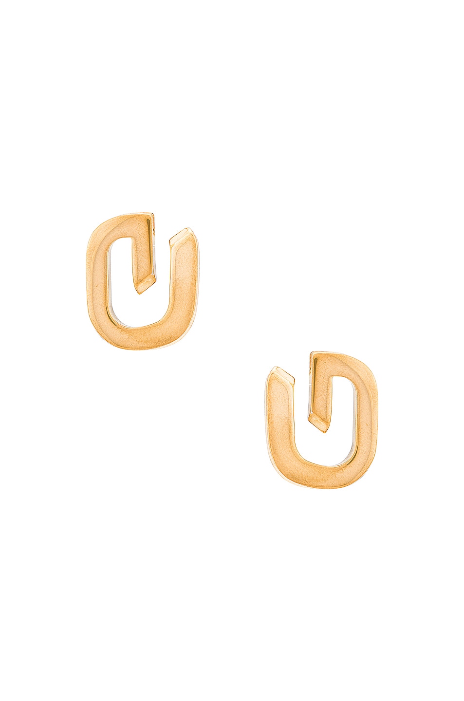 Image 1 of Givenchy G Link Earrings in Golden Yellow