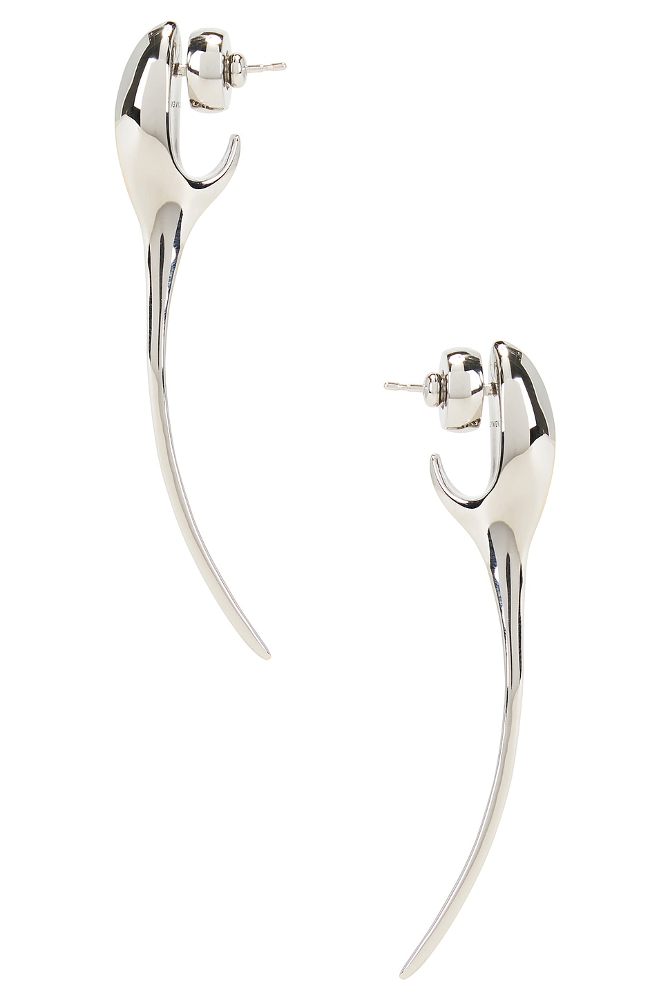 Image 1 of Givenchy Spike Earrings in Silvery
