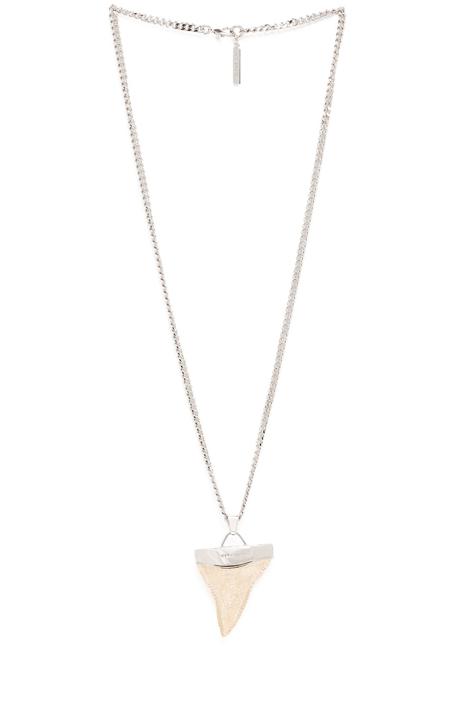 Image 1 of Givenchy Shark Tooth Necklace in Gold